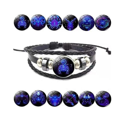 Zodiac Bracelet Astrology Jewelry
